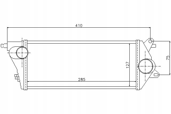 фото №1, Nissens інтеркулер mini r50 r53 1.4d 06.03-09.0