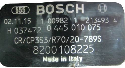Насос упорскування renault trafic 1.9 dci 0445010087 8200342594 в Україні