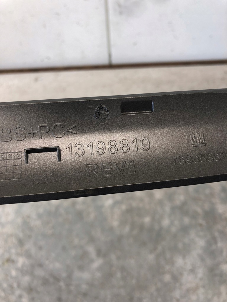 фото №8, Молдинг dekor консоли opel vectra c lift signum