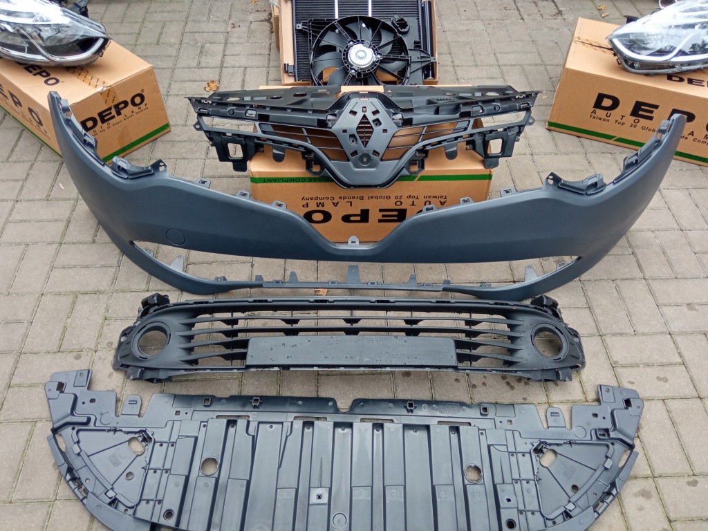 фото №2, Renault clio iv 12 - підлога захист бампера