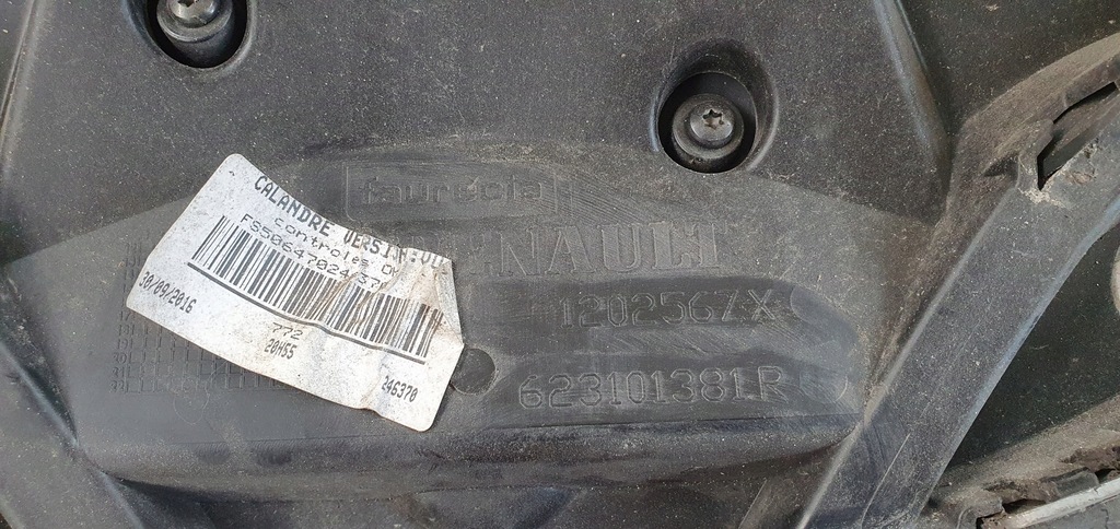 фото №8, Renault kangoo ii lift решітка радіатора решітка радіатора 623101381r