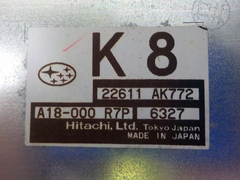 фото №9, Subaru legacy iv 2.0 набір стартовий 22611ak772