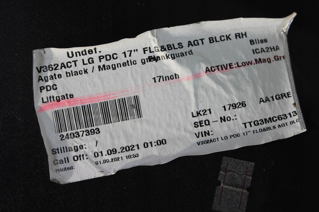 фото №6, Бампер правый задняя ford tourneo custom sport 2021