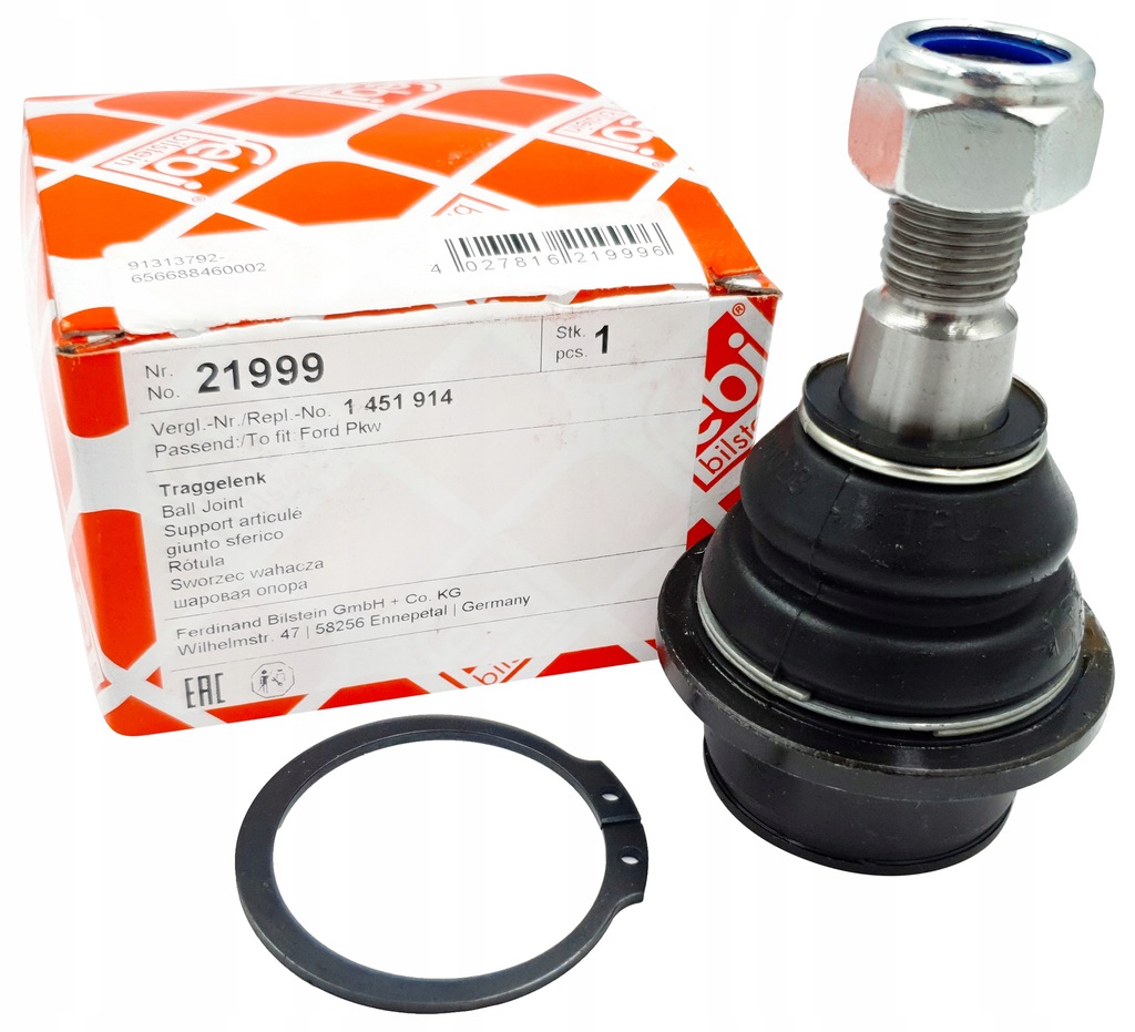 фото №1, Febi шарова опора важеля ford toruneo connect 02-13