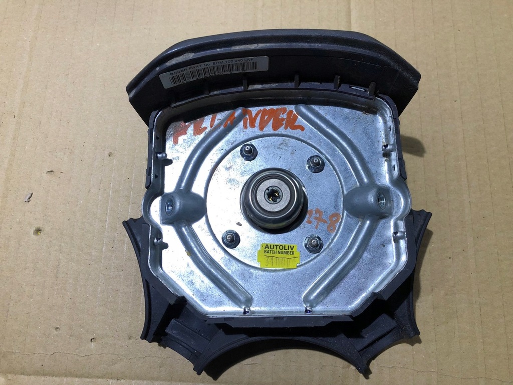 фото №3, Подушка водителя подушка безопасности land rover freelander i