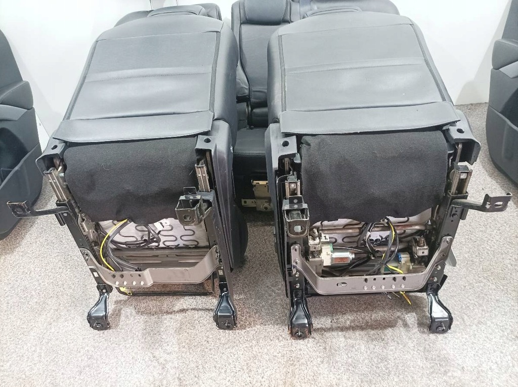 фото №11, Сиденья заднее сиденье обшивки подогрев электрический кожа kpl peugeot 4007 i 2007-12