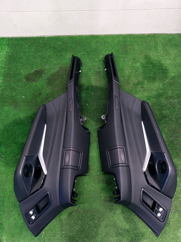 фото №13, Bmw x7 g07 lci середина обивка сиденья заднее сиденье обшивки туннель кожа