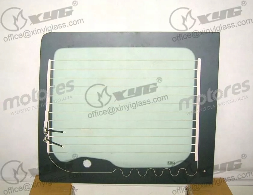 фото №1, Скло задня ford transit 2000- права з підігрівом з отвір