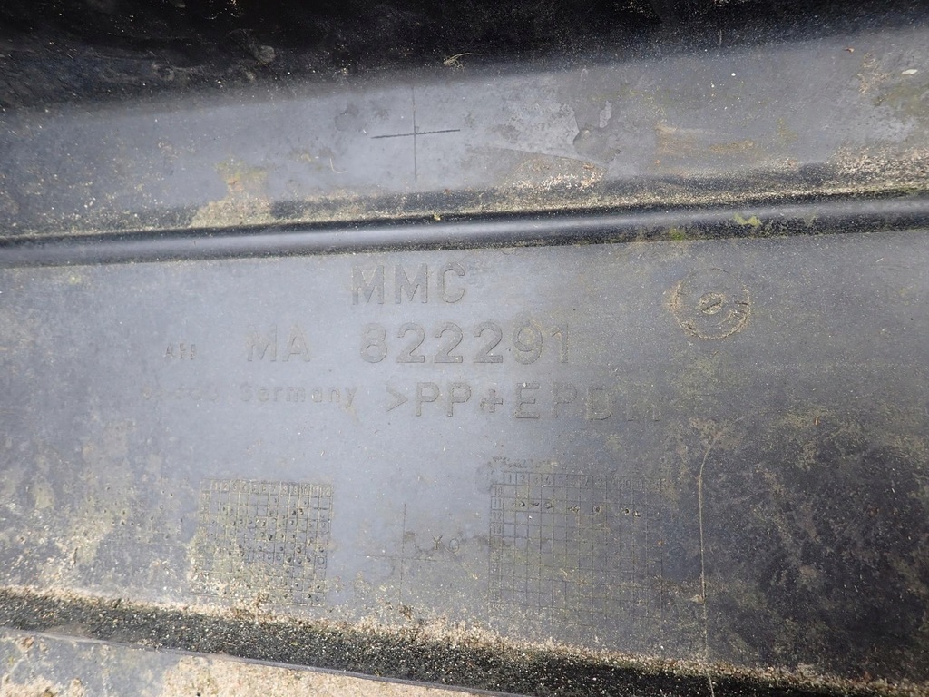 фото №9, Mitsubishi space star i 1 98-05 бампер задняя задний