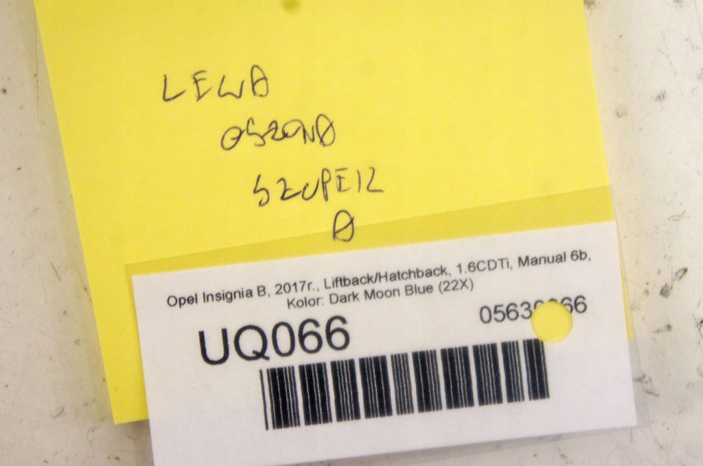 фото №6, Uq066 opel insignia b защита блок двигателя левый перед