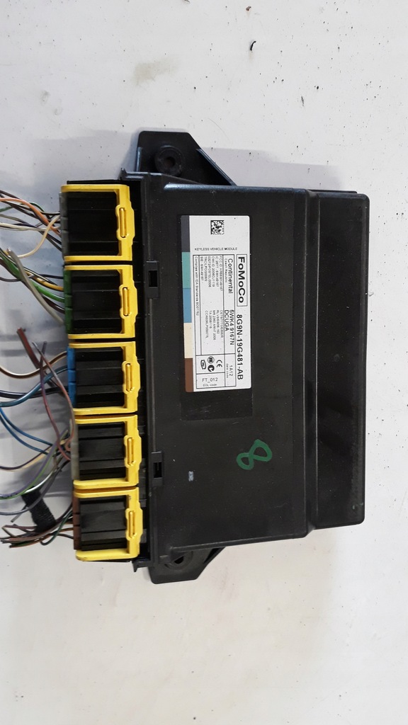 фото №1, Модуль комфорта 8g9n-19g481ab jaguar xf