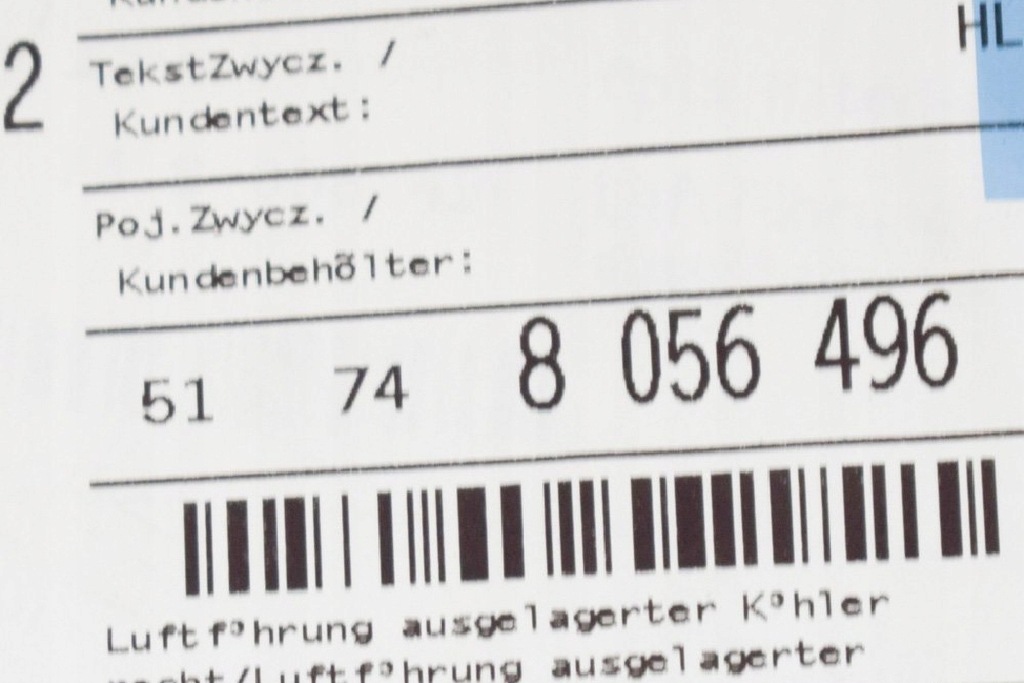 фото №7, Bmw 4 f32 правий впуск повітря 51748056496 8056496 новий оригінальний