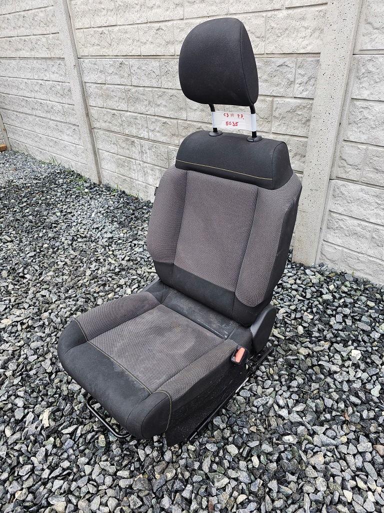фото №5, Сидіння правий перед пасажира citroen c3 iii ktvd 16- #5035