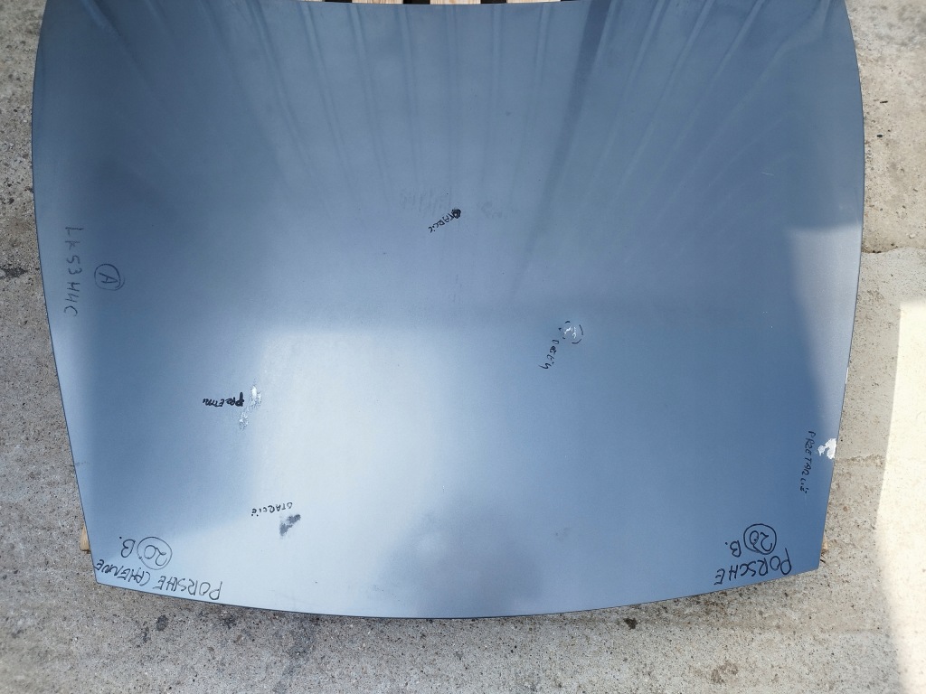 Капот крышка двигателя оригинал цвет ld7z porsche cayenne 7l 2002-2007 Недорого