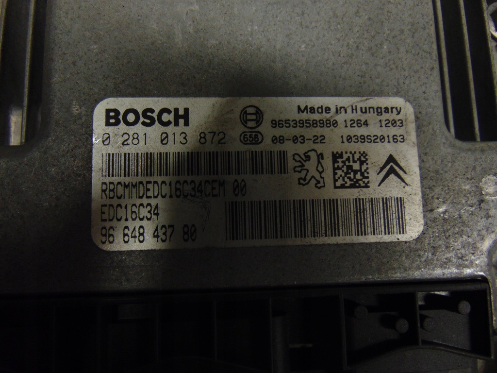 фото №9, Набір стартовий імобілайзер citroen c4 picasso i 1.6hdi europa