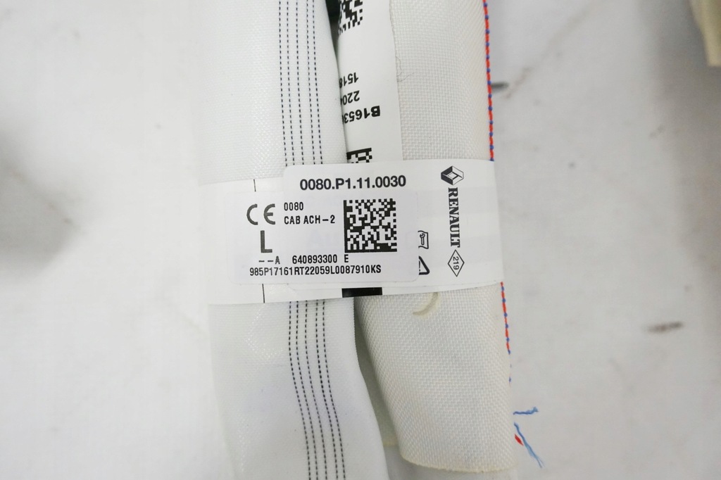 фото №6, Шторка безопасности левая подушка безопасности renault captur ii 640893300