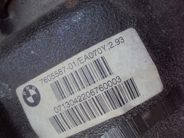 фото №7, Подвеска задние балка мост bmw 1 f20 116 2.93