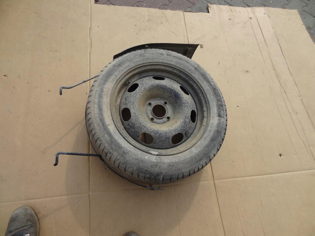 фото №1, Корзина колеса запасного колесо 215/55/r16 partner berlingo iii корзина berlingo iii