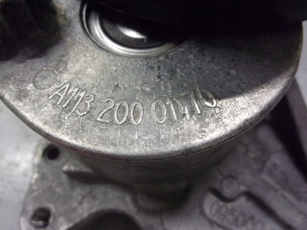 фото №3, Mercedes r230 sl 230 55 amg компресор ролик натягувач kółko a1132000170