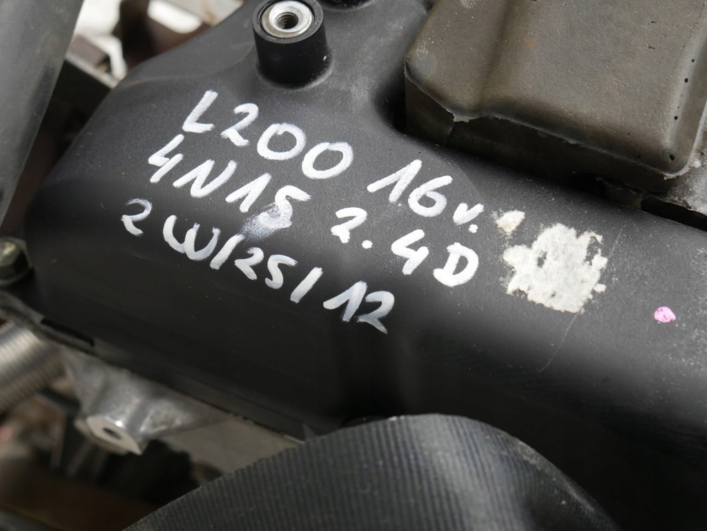 фото №9, Двигатель 2.4 d mitsubishi l200 fullback 4n15 монтаж замена