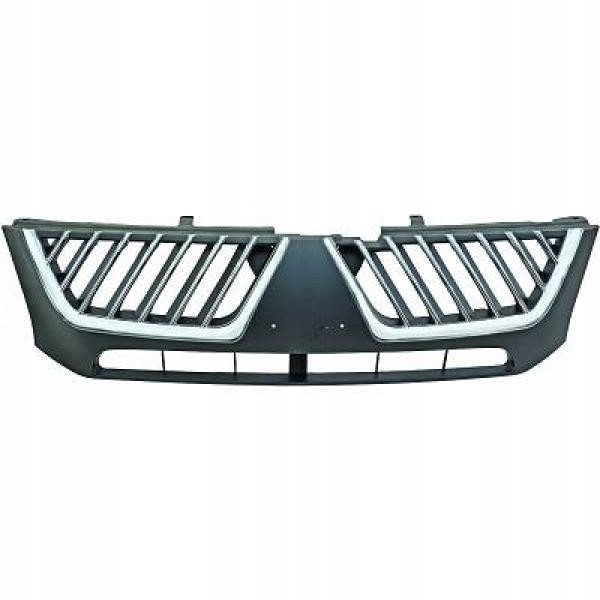 фото №1, Решётка радиатора бампера mitsubishi l200 04-06