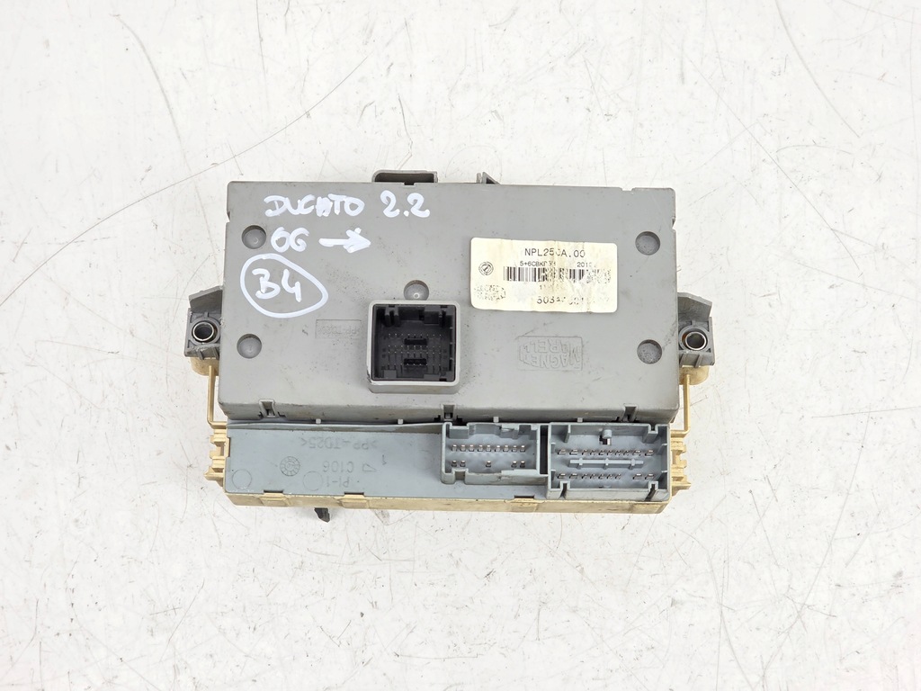 фото №6, Ducato boxer 2.2 бортовий комп'ютер блок керування набір стартовий 9663289080 9661256980 4