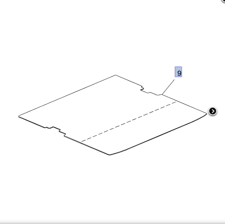 фото №7, Підлога, мат багажника opel crossland x оригінальний номер 13478802