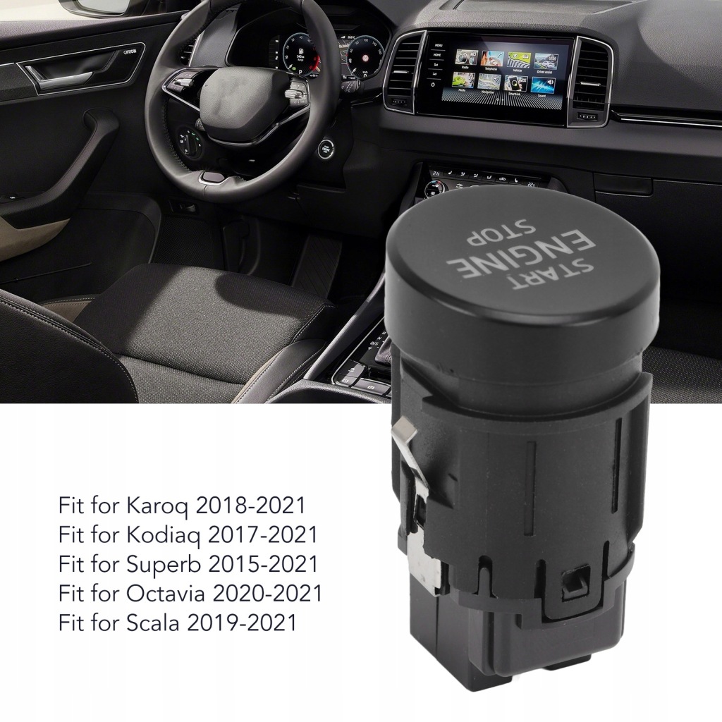 фото №16, Кнопка włączania/wyłączania двигателя 3v0905217