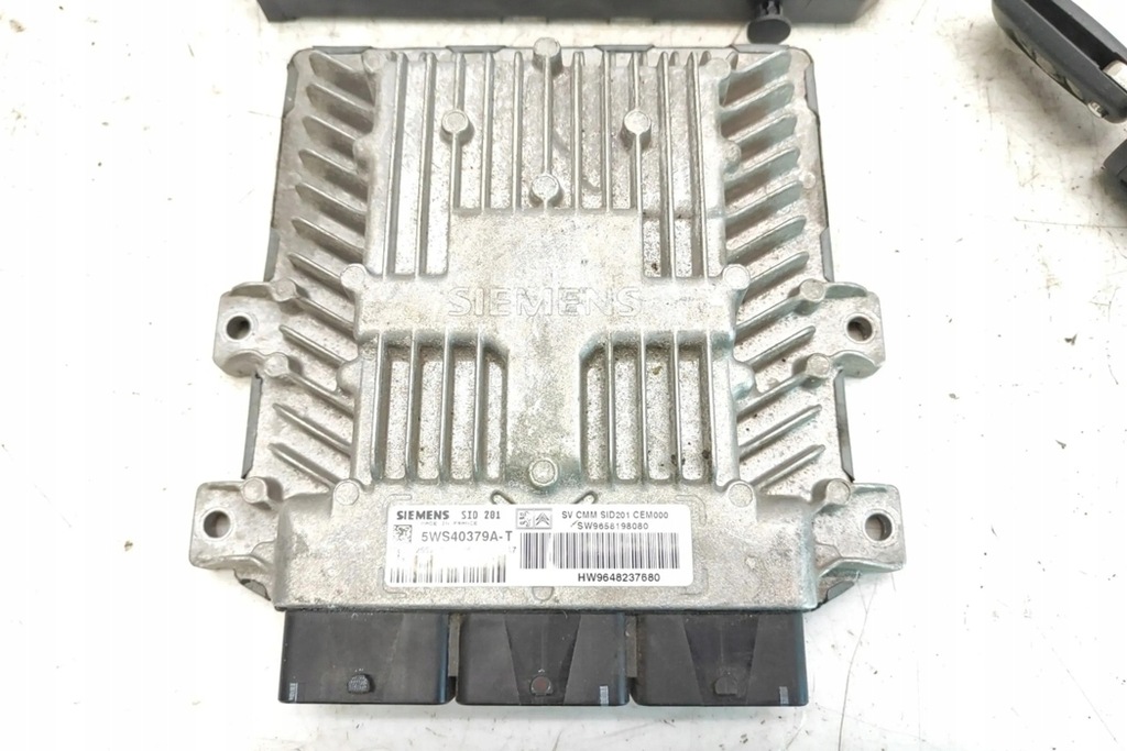 фото №9, Комплект зажигания citroën c6 td_ sw9658198080 2.72l дизель 150kw 2006