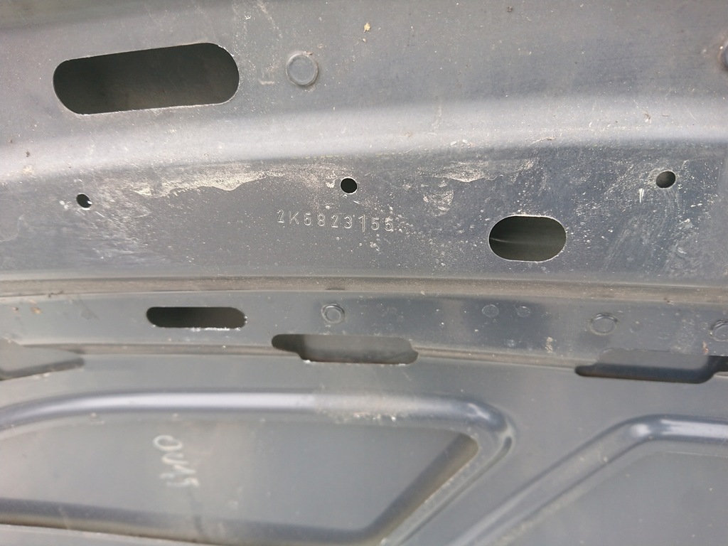 фото №8, Vw caddy lift 2k5 15-20 капот крышка двигателя