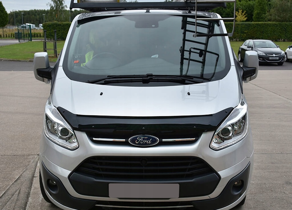 фото №7, Защита капот ветровик ford transit custom 2012-2018