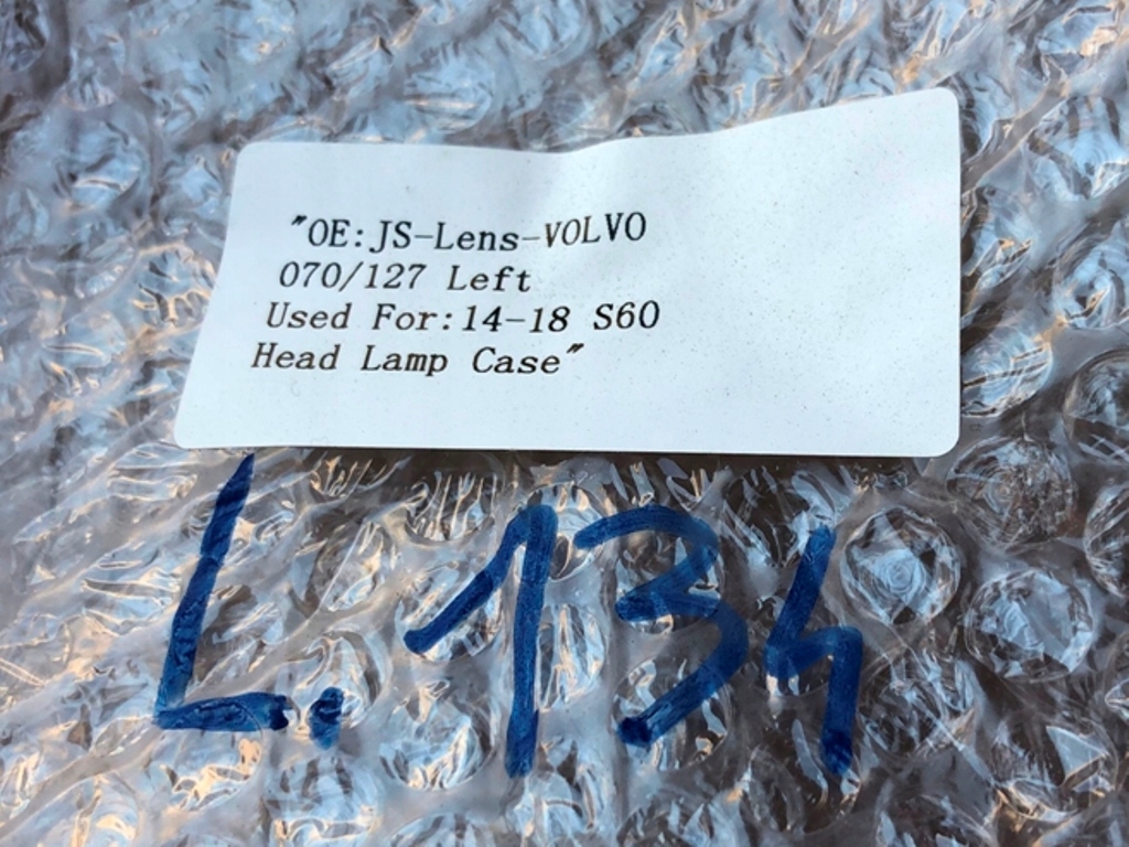 Корпус вкладыш фара фонари сторона левый перед к volvo s60 v60 2014-18 Доставка