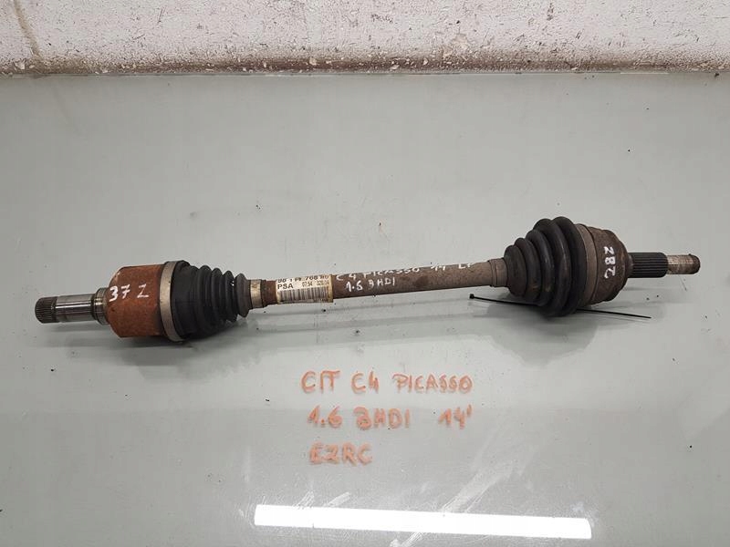 фото №1, Приводной вал левая citroen c4 picasso ii 1.6 bhdi
