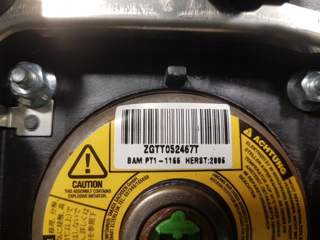 фото №5, Ford s-max i подушка керма подушка безпеки