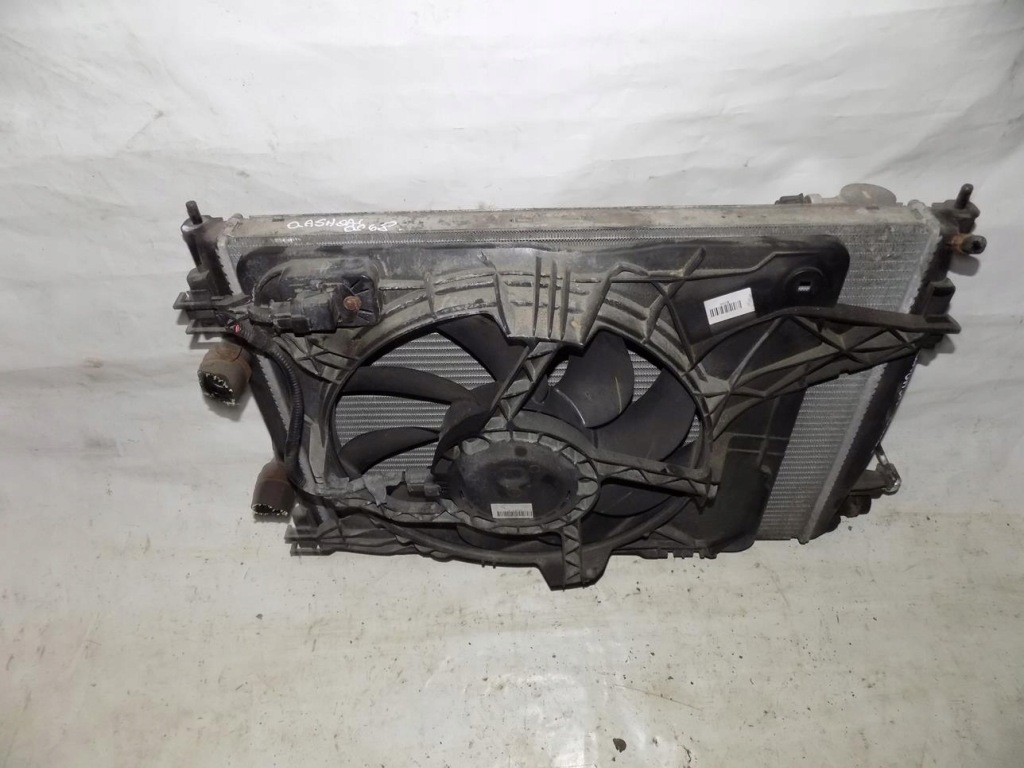 фото №7, Nissan qashqai j10 1.5 радиатор wody вентилятор