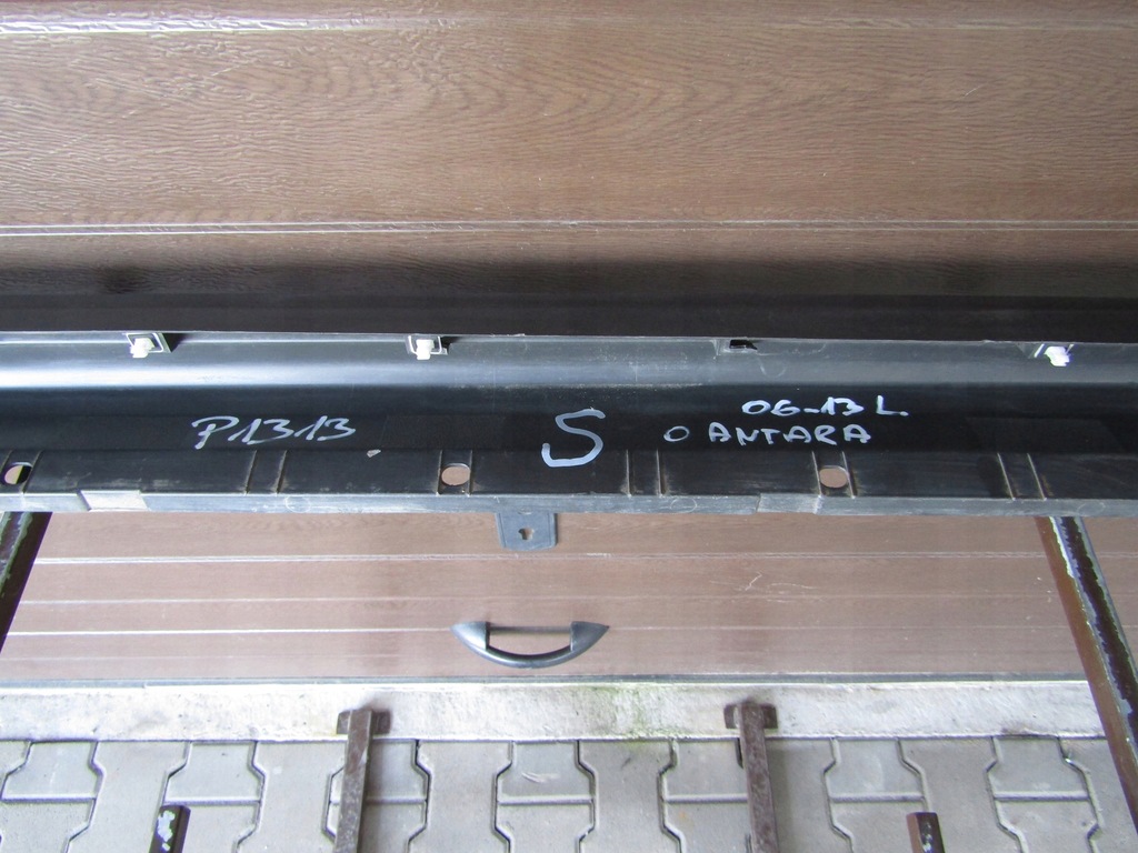 фото №7, Молдинг поріг ліва opel antara 06- поріг лівий