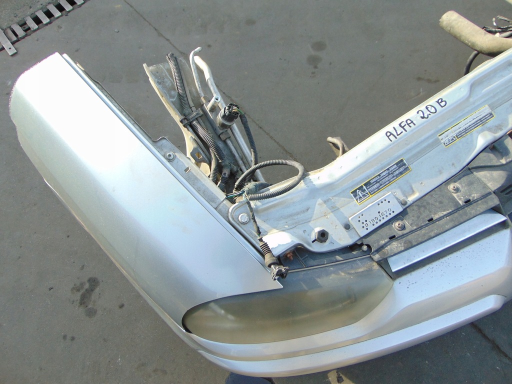 фото №12, Alfa romeo 156 1.8 ts бампер лампи перед радіатор kpl