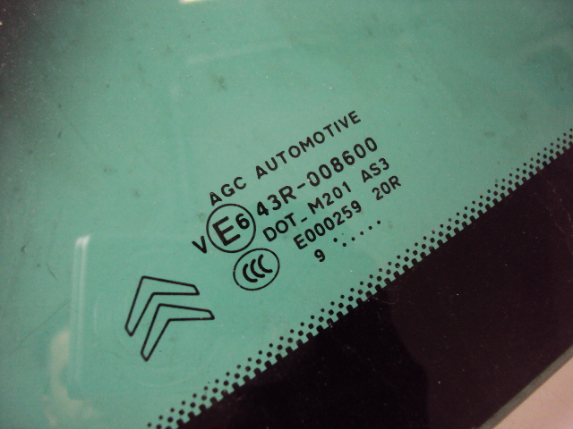фото №3, Скло правий задня citroen ds3 i 2009 rok