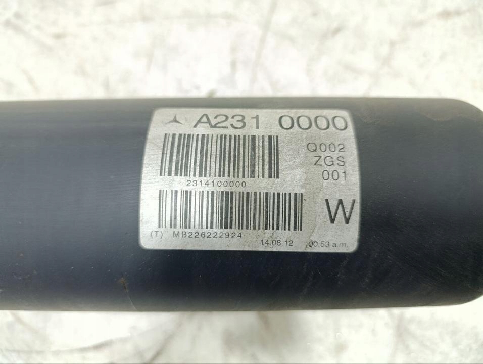 фото №7, Вал продольный mercedes-benz sl 2013 a2310000