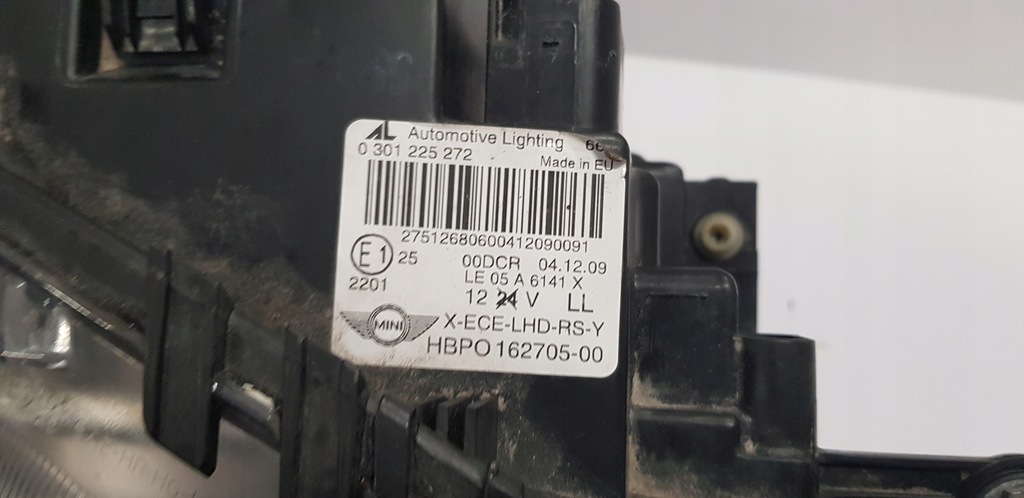 фото №5, Лампа передняя правая mini r55 r56 r57 ксенон