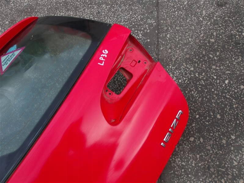 фото №13, Крышка багажника задняя seat ibiza iii lp3g