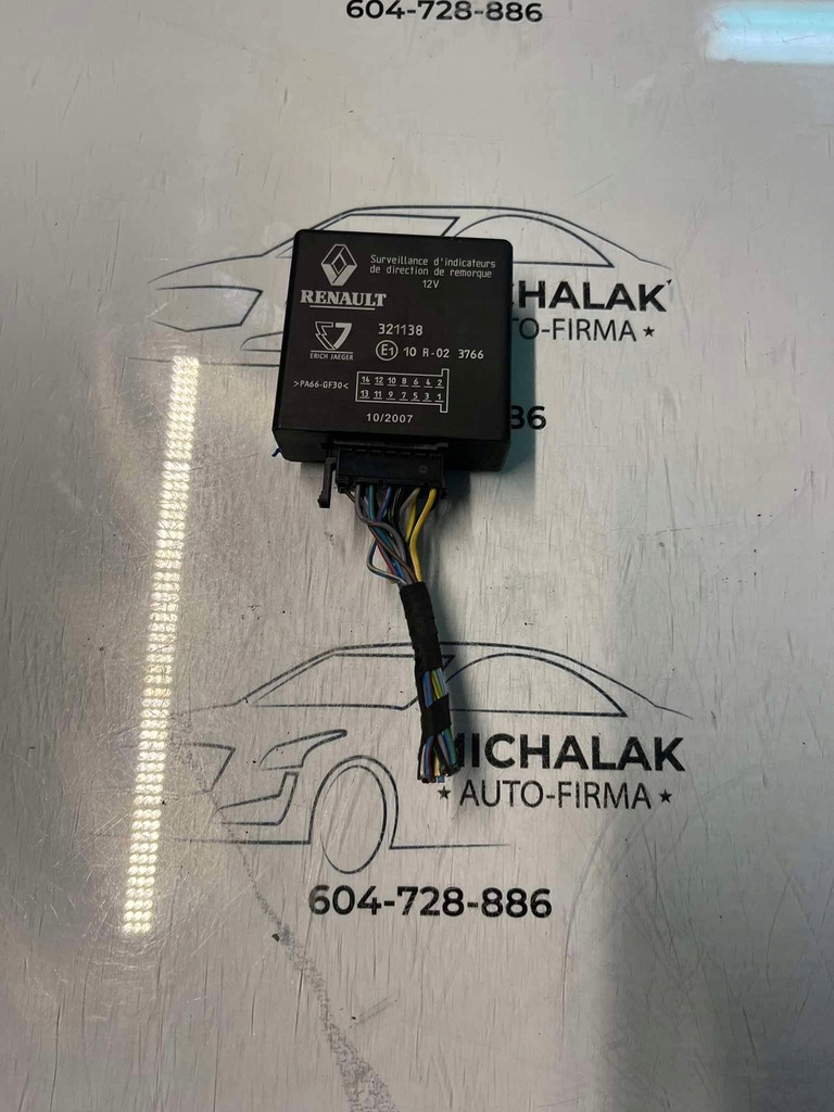 фото №1, Модуль реле фаркоп renault scenic ii grande scenic ii 10r-02 3766
