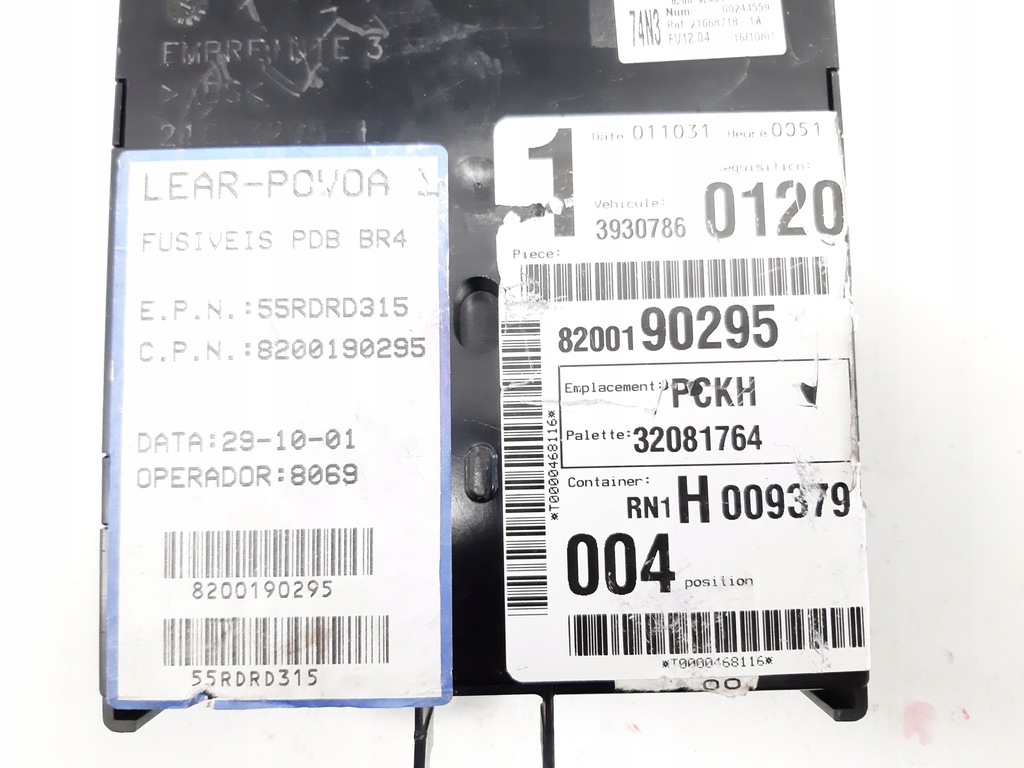 фото №13, Laguna ii 2.0 16v набор стартовый 8200198592