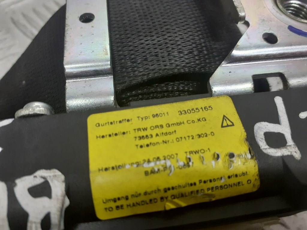 фото №3, Pas безопасности левый перед fiat bravo ii