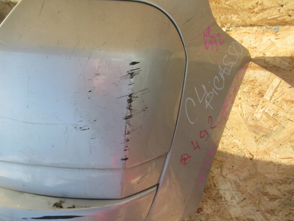 фото №10, Бампер задняя citroen c4 picasso 06-