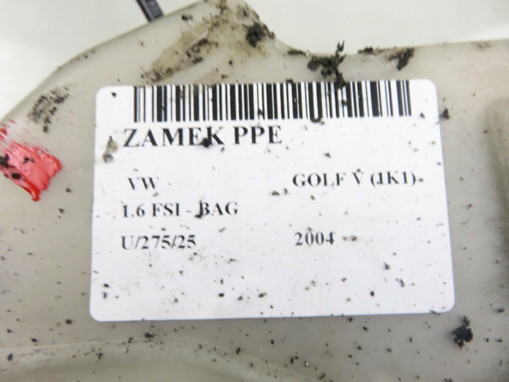 фото №4, Замок правый передний vw golf v 1k1