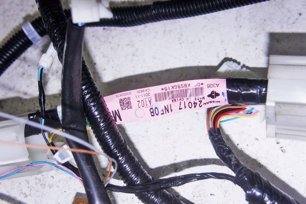 фото №7, Nj259 infiniti g37 жгут салона кабины