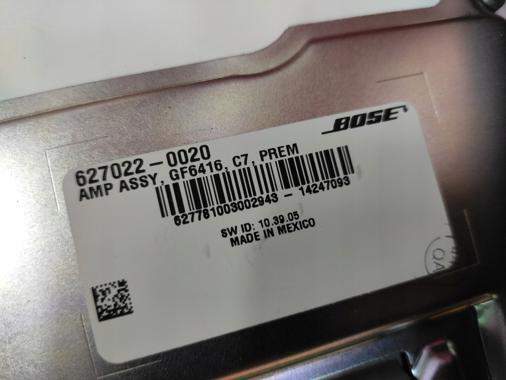 фото №10, Audi a7 4g 4g8 підсилювач bose радіо audi кронштейн 4g5035223a оригінал