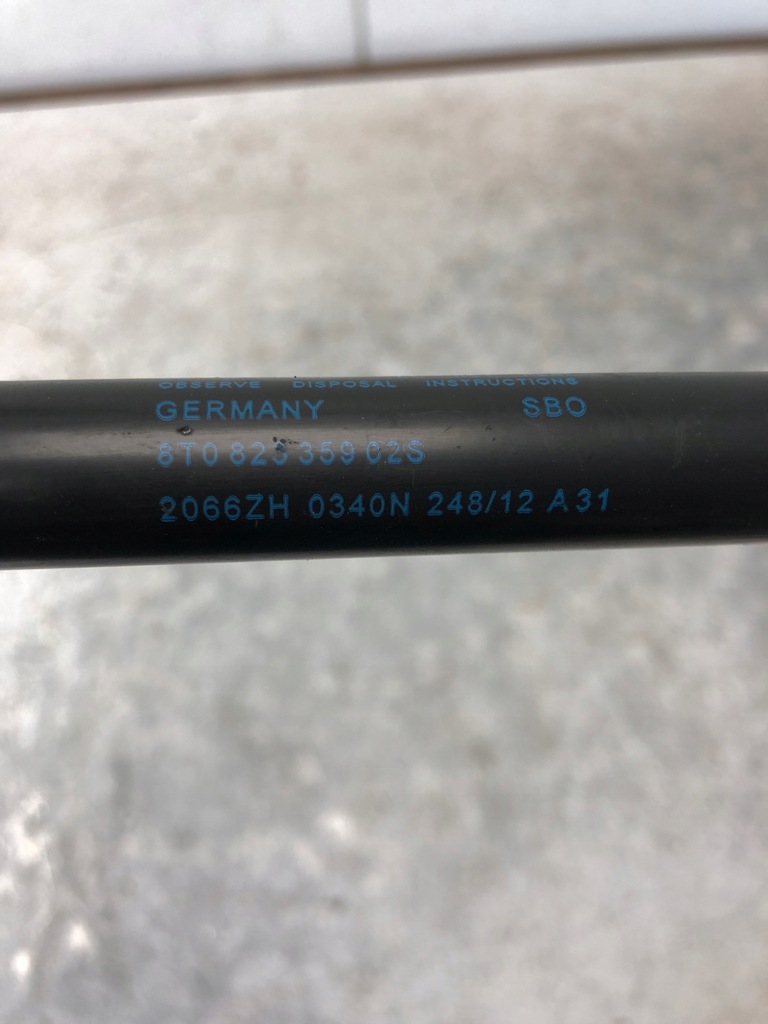 фото №5, Привод капот audi a4 b8 a5 8t0823359