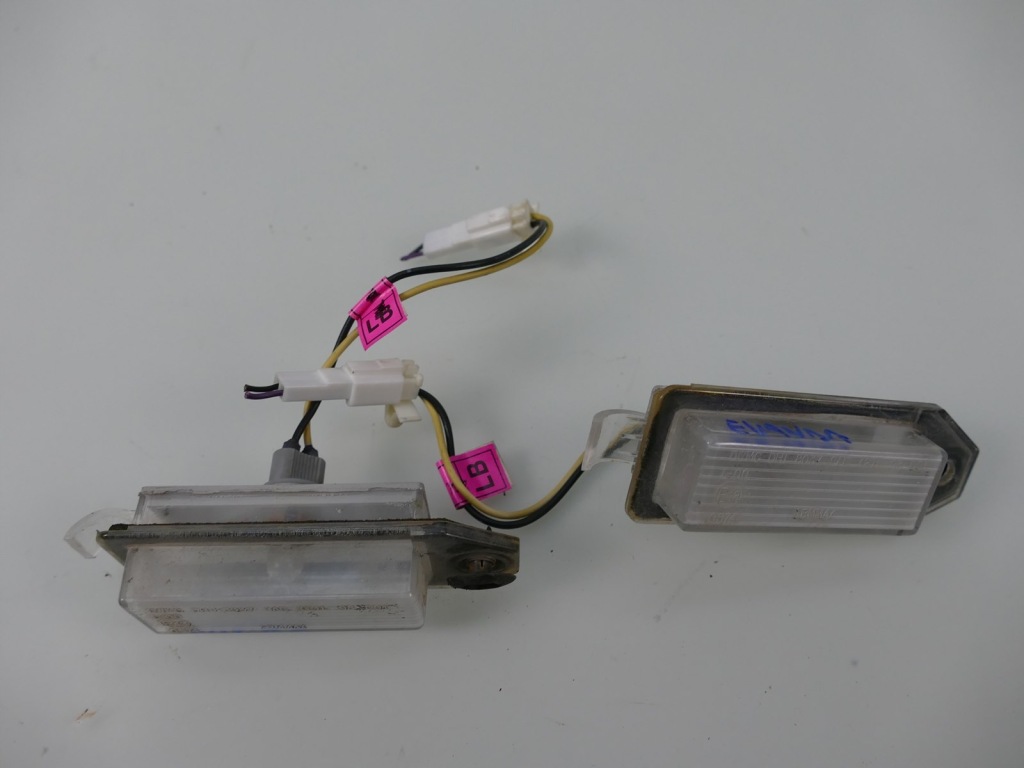 фото №1, Chevrolet evanda лампа номерного знака регистрационный